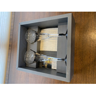 WATERFORD Millennium Collection Crystal LOVE Toasting Flutes 9.25"H W/BOX