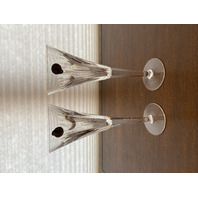 WATERFORD Millennium Collection Crystal LOVE Toasting Flutes 9.25"H W/BOX