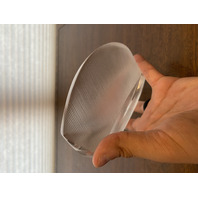 VTG LALIQUE Frosted Crystal PHILIPPINES Leaf Ashtray Bowl 7.25"L SIGNED, FRANCE