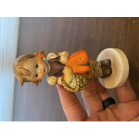 VTG Goebel Hummel "SCHOOL GIRL" Porcelain Figurine #81 2/0 4.75"H W.GERMANY TMK3