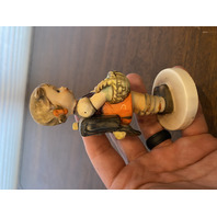 VTG Goebel Hummel "SCHOOL GIRL" Porcelain Figurine #81 2/0 4.75"H W.GERMANY TMK3