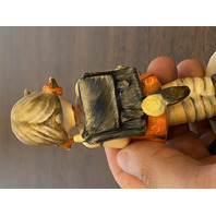 VTG Goebel Hummel "SCHOOL GIRL" Porcelain Figurine #81 2/0 4.75"H W.GERMANY TMK3