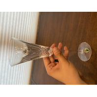 WATERFORD Crystal Celebration JOY Toasting Flutes 10.25"H W/BOX MARKED