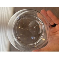 VTG STEUBEN Clear Crystal NIMBUS Vase By PAUL SCHULZE SIGNED 5.5"H