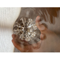 VTG STEUBEN Crystal Lotus Vase By GEORGE THOMPSON 10"H SIGNED