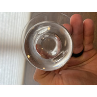 VTG PAIR Of Crystal STEUBEN Bouquet Vases GEORGE THOMPSON Design SIGNED