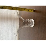 VTG PAIR Of Crystal STEUBEN Bouquet Vases GEORGE THOMPSON Design SIGNED