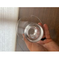 VTG PAIR Of Crystal STEUBEN Bouquet Vases GEORGE THOMPSON Design SIGNED