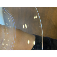 VTG STEUBEN 7884 Crystal Footed Tazza Bowl By George Thompson 10.5"W SIGNED