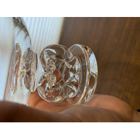 VTG STEUBEN 7884 Crystal Footed Tazza Bowl By George Thompson 10.5"W SIGNED