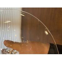 VTG STEUBEN 7884 Crystal Footed Tazza Bowl By George Thompson 10.5"W SIGNED