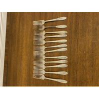 VTG 51 PIECE L & GEORGE H. ROGERS Co X/Tra Oneida LTD SILVERPLATE Flatware Set