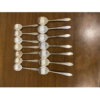 VTG 51 PIECE L & GEORGE H. ROGERS Co X/Tra Oneida LTD SILVERPLATE Flatware Set