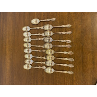 84 PIECE WM ROGERS MFG CO EXTRA PLATE ORIGINAL ROGERS SILVERPLATE Flatware Set