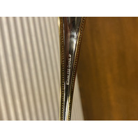 66 PIECE Cambridge Silver VERONA Stainless China Gold Accent Flatware Set