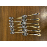 66 PIECE Cambridge Silver VERONA Stainless China Gold Accent Flatware Set