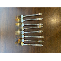 57 PIECE 1847 ROGERS BROS IS FIRST LOVE SILVERPLATE Flatware Set