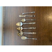 63 PIECE ONEIDA COMMUNITY WHITE ORCHID SILVERPLATE Flatware Set