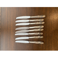 63 PIECE ONEIDA COMMUNITY WHITE ORCHID SILVERPLATE Flatware Set