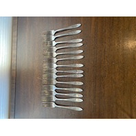 ANTIQUE 71 PIECE ONEIDA COMMUNITY ADAM SILVERPLATE Flatware Set 1917