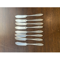 ANTIQUE 71 PIECE ONEIDA COMMUNITY ADAM SILVERPLATE Flatware Set 1917