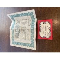 54 PIECE WM ROGERS IS MARY LOU/DEVONSHIRE SILVERPLATE Flatware Set MONOGRAM