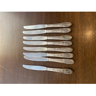 54 PIECE WM ROGERS IS MARY LOU/DEVONSHIRE SILVERPLATE Flatware Set MONOGRAM