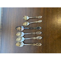 73 PIECE WM ROGERS IS PRECIOUS MIRROR SILVERPLATE Flatware Set