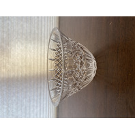 VTG Marquis By WATERFORD Crystal SHELTON Bowl SIGNED 8"W