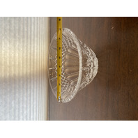 VTG Marquis By WATERFORD Crystal SHELTON Bowl SIGNED 8"W