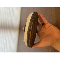 ANTIQUE Porcelain Floral HANDPAINTED Inkstand W/Gold Trim 7"L