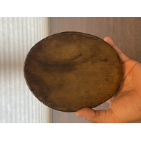 ANTIQUE Porcelain Floral HANDPAINTED Inkstand W/Gold Trim 7"L