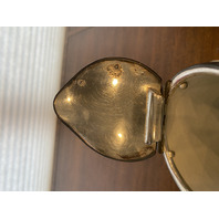 RARE VTG WEDGWOOD Jasperware Cobalt Blue Grapes/Cupids Lidded Syrup Pitcher 7"H