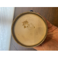 RARE VTG WEDGWOOD Jasperware Cobalt Blue Grapes/Cupids Lidded Syrup Pitcher 7"H