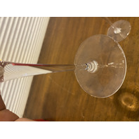 VTG BACCARAT Crystal "DOM PERIGNON" Champagne Flutes W/BOX 9.25"H SIGNED, FRANCE