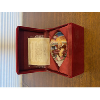 NE QWA ART FLORIDA STATE UNIVERSITY Christmas Ornament W/BOX & COA 5.25"L