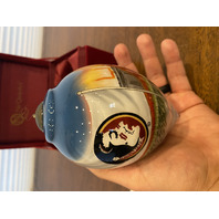 NE QWA ART FLORIDA STATE UNIVERSITY Christmas Ornament W/BOX & COA 5.25"L