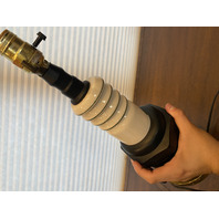 RARE AC SPARK Ceramic PROMOTIONAL Electric Table Lamp 18"H