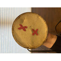 RARE AC SPARK Ceramic PROMOTIONAL Electric Table Lamp 18"H