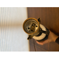 RARE AC SPARK Ceramic PROMOTIONAL Electric Table Lamp 18"H