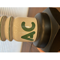 RARE AC SPARK Ceramic PROMOTIONAL Electric Table Lamp 18"H