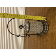 ANTIQUE WM ROGERS MFG QUADRUPLE PLATE Silver Plate Pickle Castor Set 9.5"H