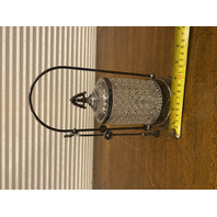 ANTIQUE WM ROGERS MFG QUADRUPLE PLATE Silver Plate Pickle Castor Set 9.5"H