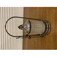 ANTIQUE WM ROGERS MFG QUADRUPLE PLATE Silver Plate Pickle Castor Set 9.5"H