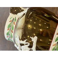 ANTIQUE Wedgwood Copper Luster Embossed Queensware MOTHER & CHILD Jug 4.75"H