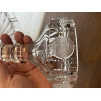 VTG FOSTORIA Clear COIN GLASS Round Cake Plate/Stand 10"W DISCONTINUED