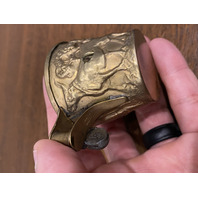 VTG Small Mycenaean-minoan Art Replica Handmade Gold Bull Cup MADE IN GREECE