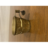 VTG Small Mycenaean-minoan Art Replica Handmade Gold Bull Cup MADE IN GREECE