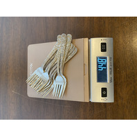 VINTAGE 88 PIECE S. KIRK & SON "REPOUSSE" STERLING Silverware Set