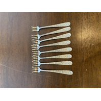 VINTAGE 88 PIECE S. KIRK & SON "REPOUSSE" STERLING Silverware Set